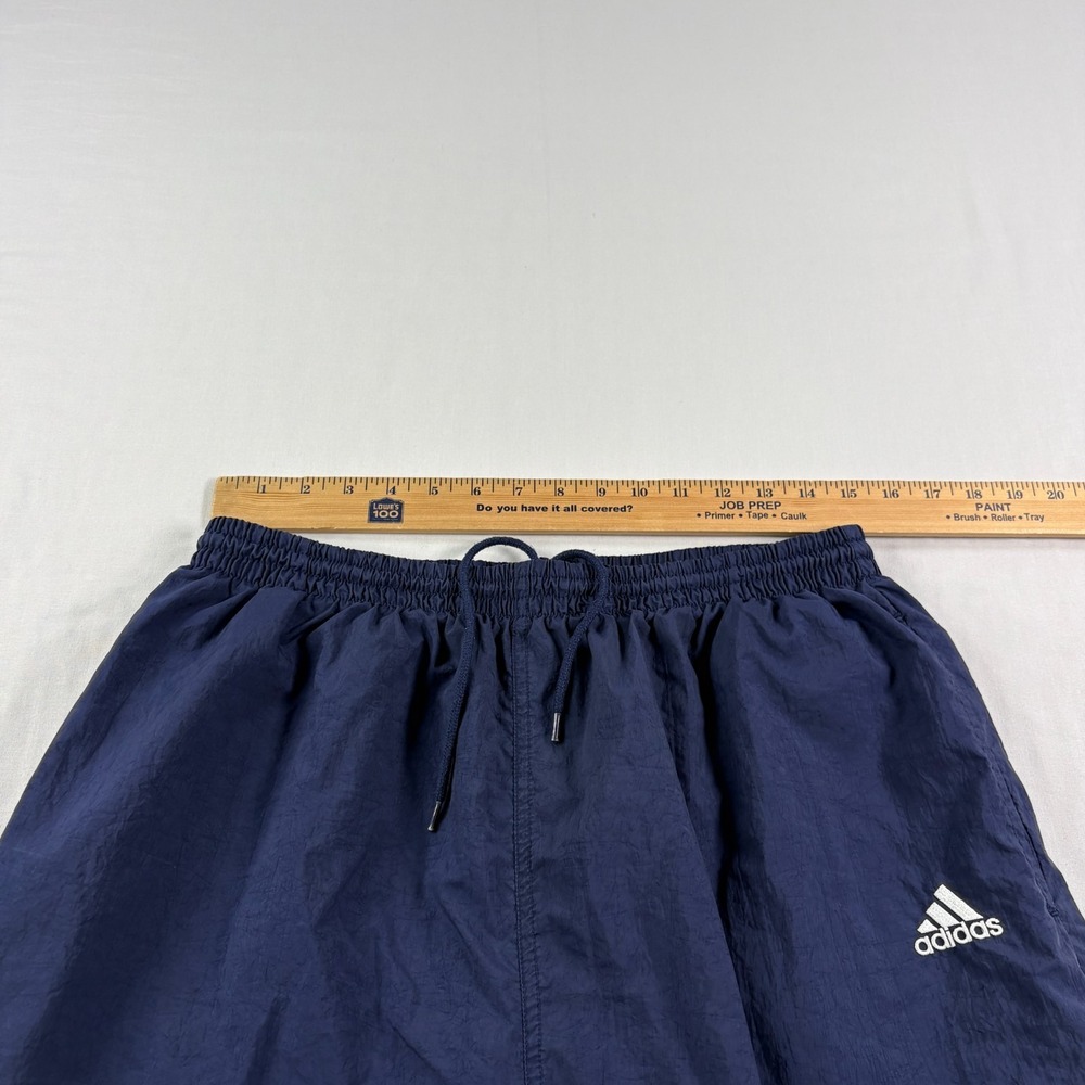 Vintage Adidas Jogger Track Pants Mens XL Blue Stretch Baggy Tapered Y2K - Picture 7 of 11